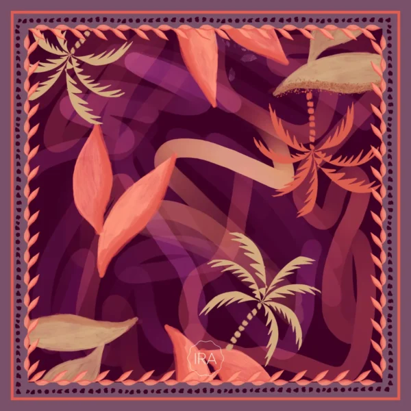 LENÇO SELVA ROSA - Imagem 2