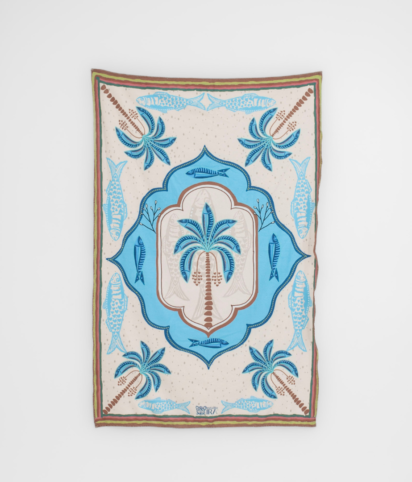 Canga Atoalhada Coqueiro Sardinhas