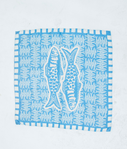 Lenço Sardinha Azul
